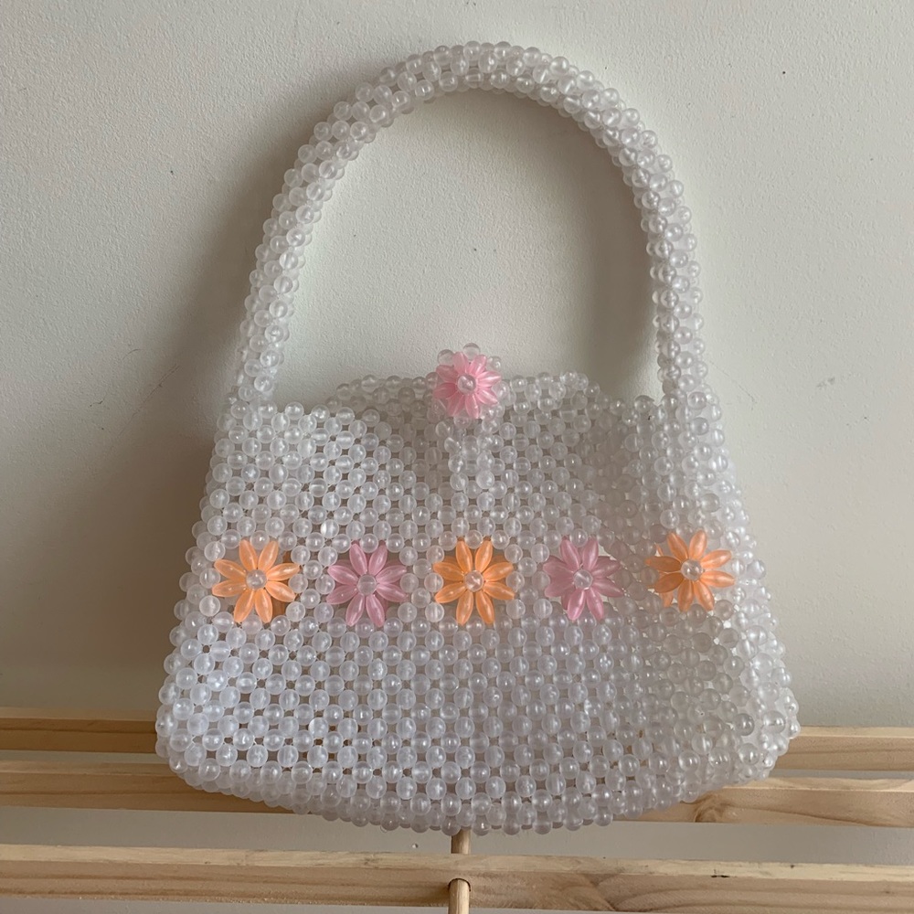 SUPER CUTE FLORAL BEADED BAG 🌸🌼